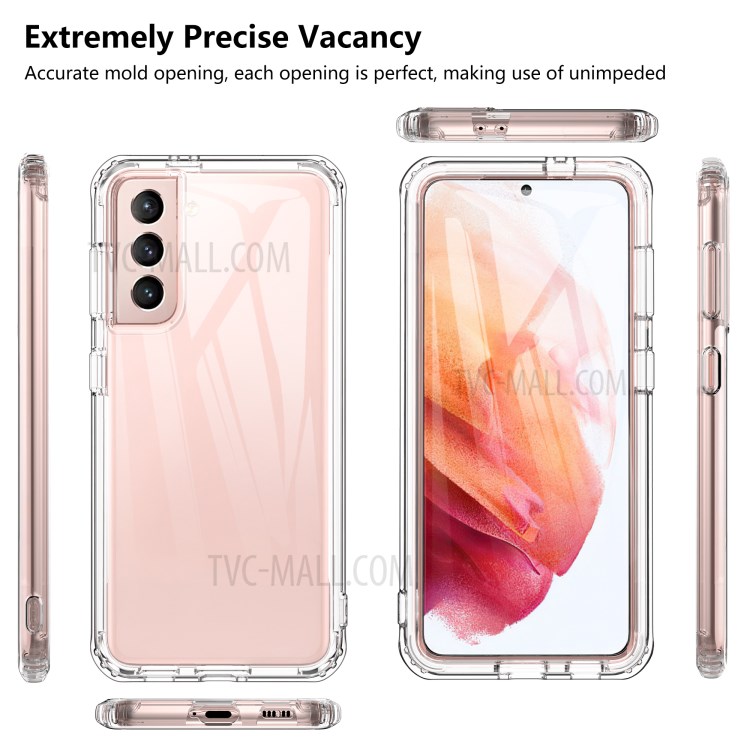 Crystal Clear Shield Flexible TPU Case for Samsung Galaxy S21-2