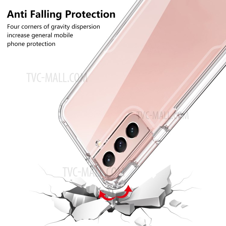 Crystal Clear Shield Flexible TPU Case for Samsung Galaxy S21-5