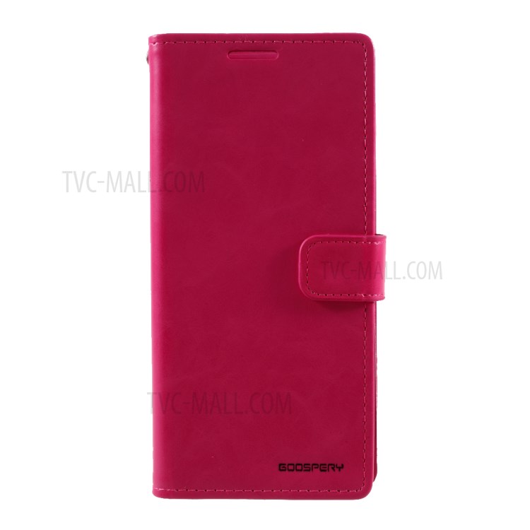Mercury Goospery Blue Moon Cuero De La Billetera De Cuero Con Cierre Magnético Para Samsung Galaxy S20 Fe / S20 Fan Edition / S20 Fe 5G / S20 Edición De Ventilador 5G / S20 Lite - Rosa-1