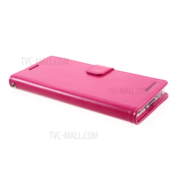 Mercury Goospery Blue Moon Cuero De La Billetera De Cuero Con Cierre Magnético Para Samsung Galaxy S20 Fe / S20 Fan Edition / S20 Fe 5G / S20 Edición De Ventilador 5G / S20 Lite - Rosa-4