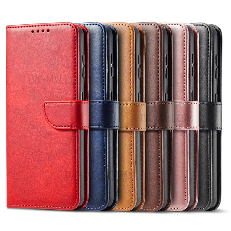 Classic Style Auto-absorbed Leather Phone Protective Cover Case with Clasp for Samsung Galaxy S21+ 5G - Black-15