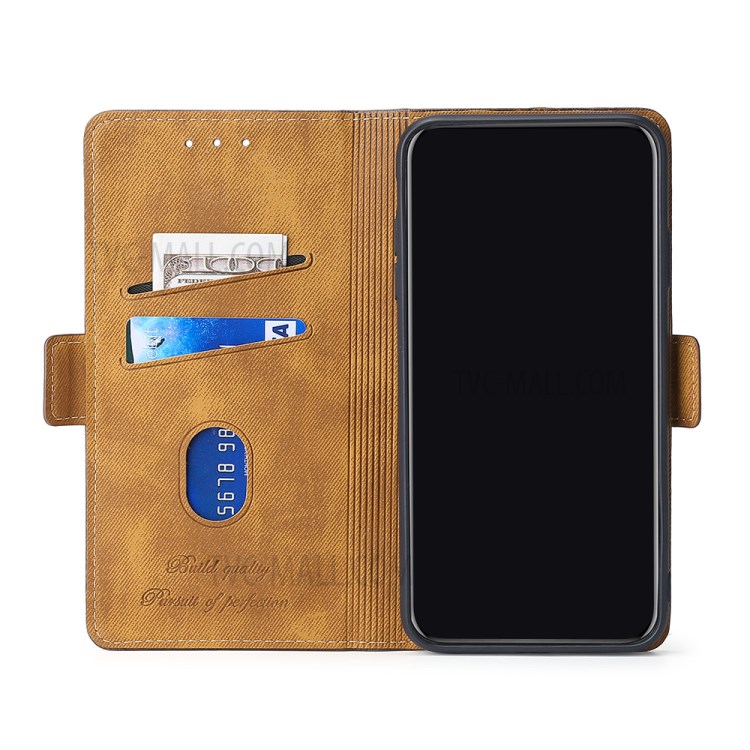 TPU + PU Leather Stand Case for Samsung Galaxy A72 5G - Blue-6