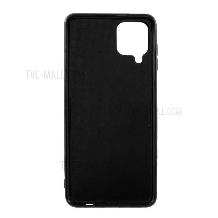 Phone Cover Carbon Fiber Protective Shellfor Samsung Galaxy A12 5G TPU Case-3