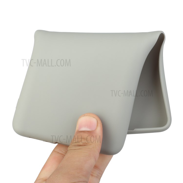 Candy Color Soft TPU Phone Shell for Samsung Galaxy S21+ - Grey-4