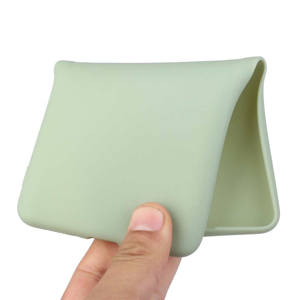 Candy Color Soft TPU Phone Shell for Samsung Galaxy S21 Ultra 5G - Green-4