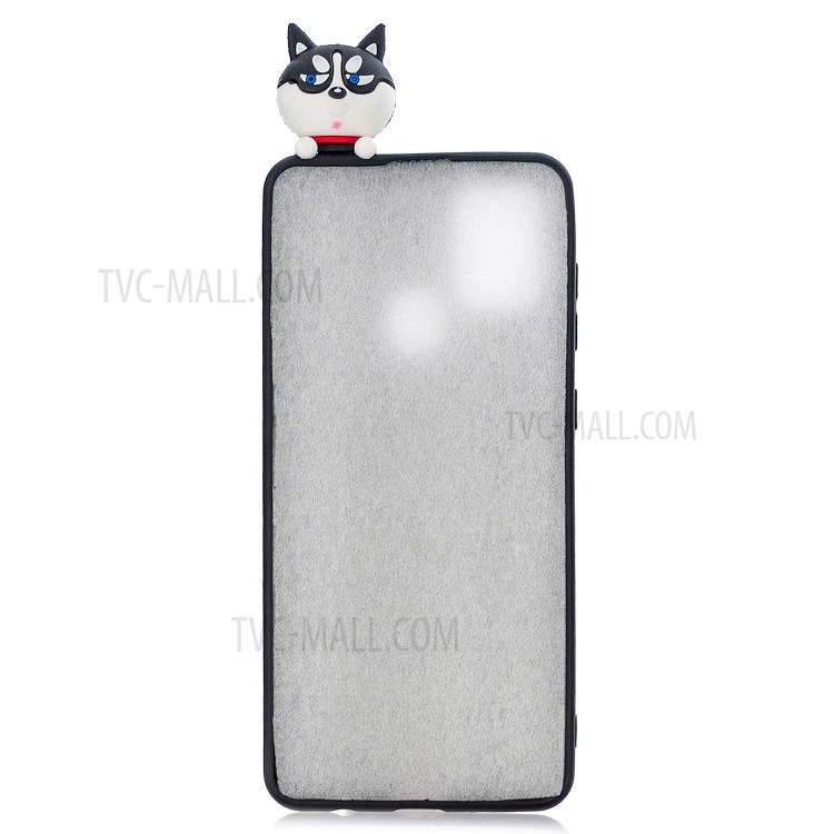 3D Doll Decor Pattern Printing Soft TPU Cover Case for Samsung Galaxy M31 / Galaxy M31 Prime - Black-3