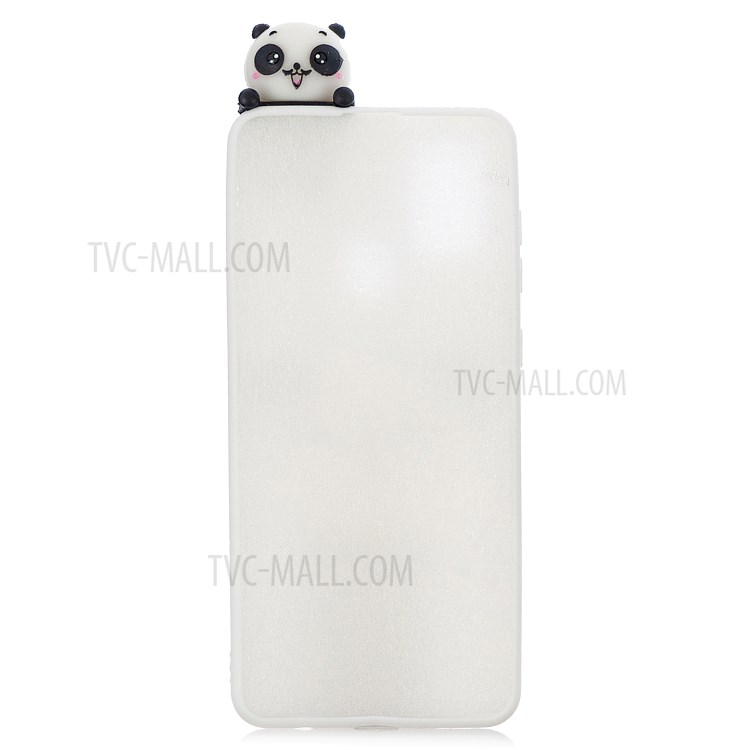 3D Doll Decor Pattern Printing Soft TPU Cover Case for Samsung Galaxy M31 / Galaxy M31 Prime - White-3