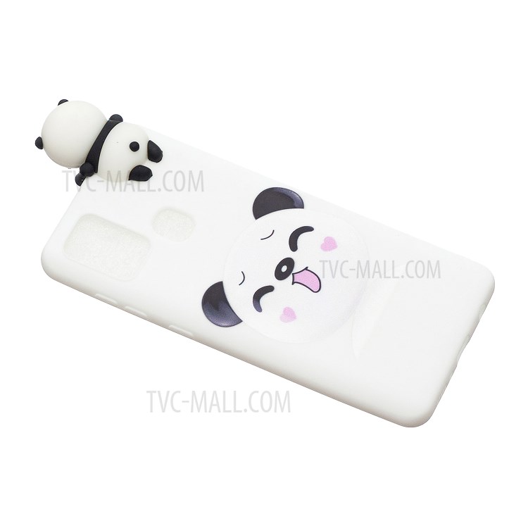 3D Doll Decor Pattern Printing Soft TPU Cover Case for Samsung Galaxy M31 / Galaxy M31 Prime - White-4