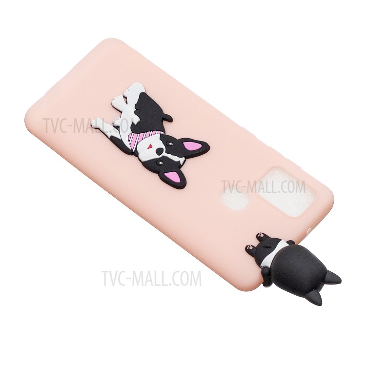 3D Animal Pattern TPU Gel Cover for Samsung Galaxy M31 Prime/M31 Case - Dog-5