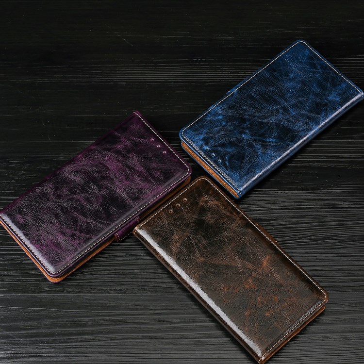 TPU + PU Leather Stand Cell Phone Case for Samsung Galaxy A42 5G - Blue-7