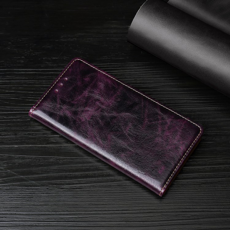 TPU + PU Leather Stand Cell Phone Case for Samsung Galaxy S20 FE/S20 Fan Edition/S20 FE 5G/S20 Fan Edition 5G - Purple-5