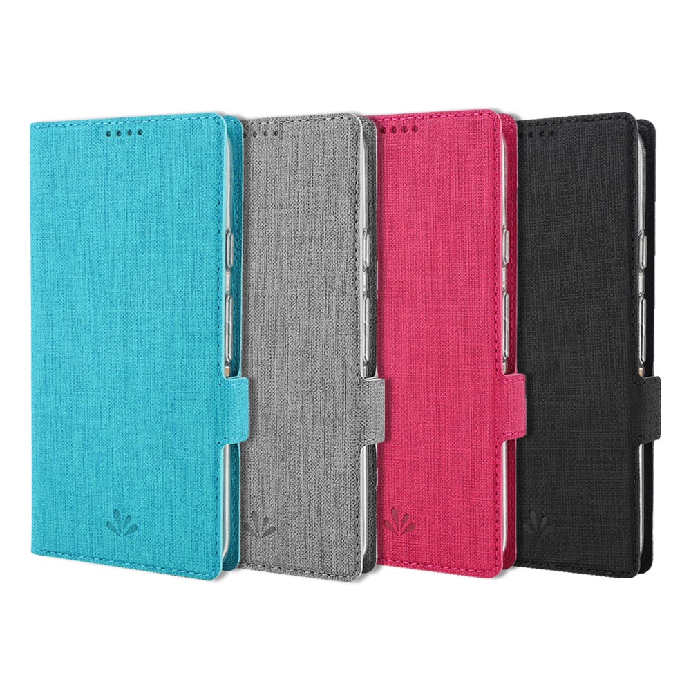 VILI DMK Double Card Holder Magnetic Clasp Leather Wallet Stand Cover for Samsung Galaxy S21 Ultra 5G - Black-9
