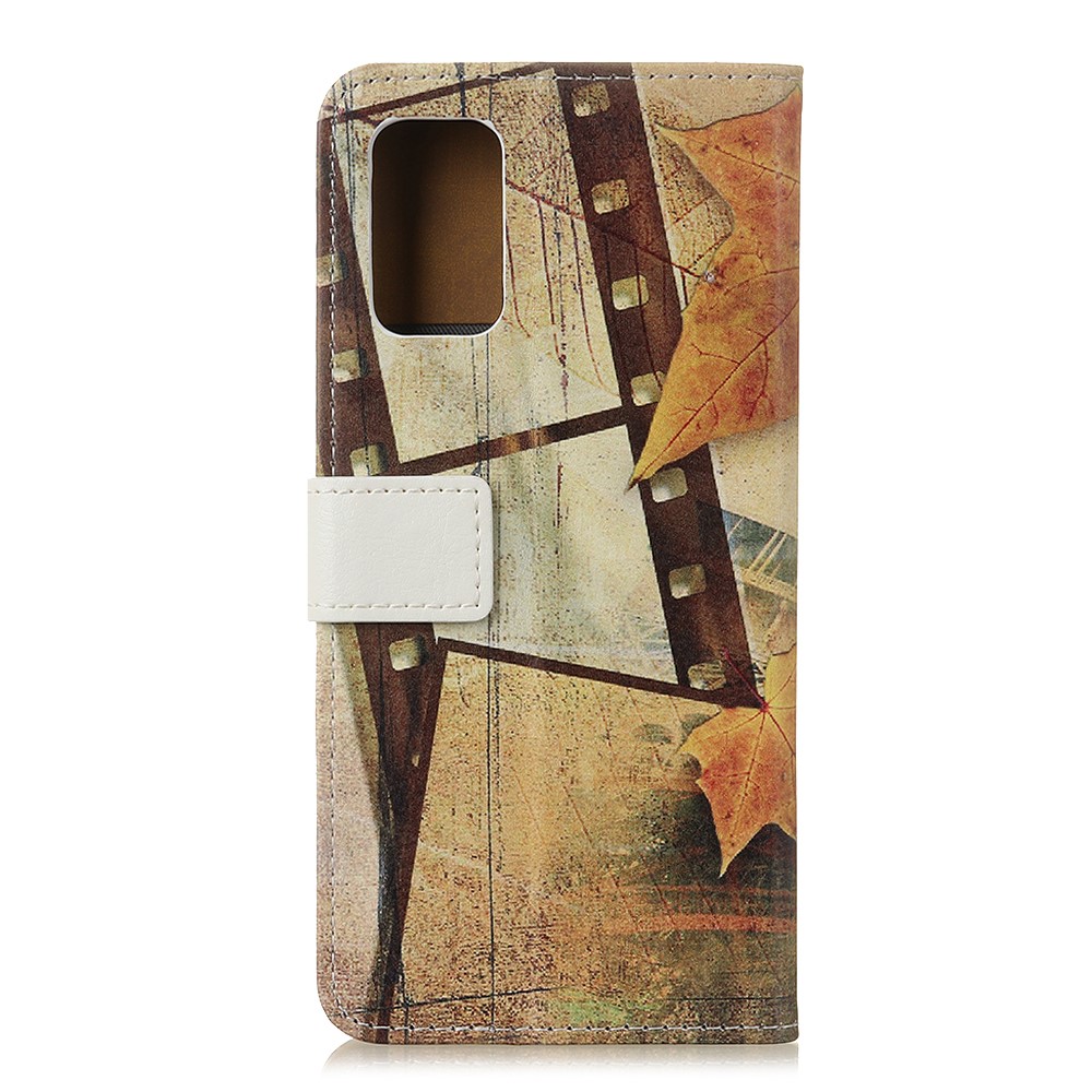 Unique Pattern Printing Wallet Stand Design Cover Protective Case for Samsung Galaxy A02s (EU Version) - Tower-3