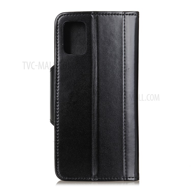 PU Leather Phone Protective Case Wallet Stand Design for Samsung Galaxy A02s (EU Version) - Black-3