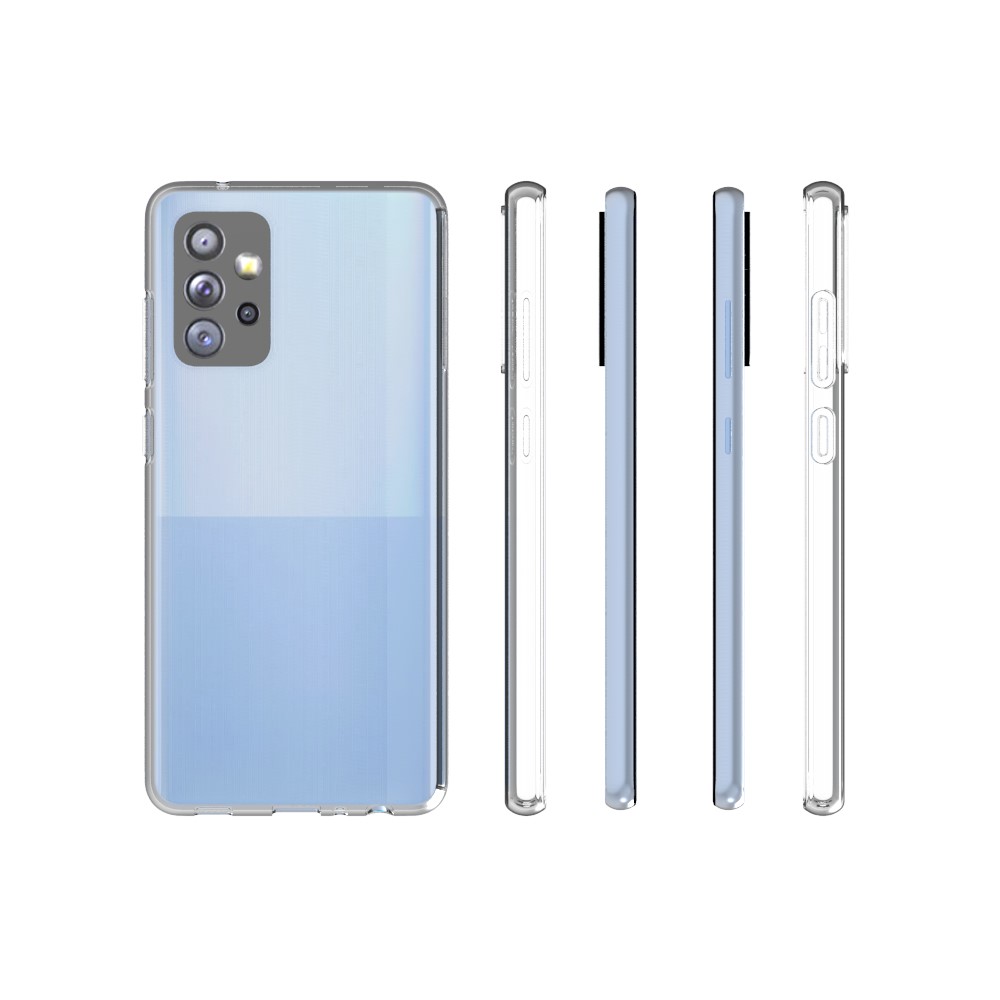 10Pcs/Pack Anti-Watermark Flexible TPU Protector Cover Case for Samsung Galaxy A72 5G-2