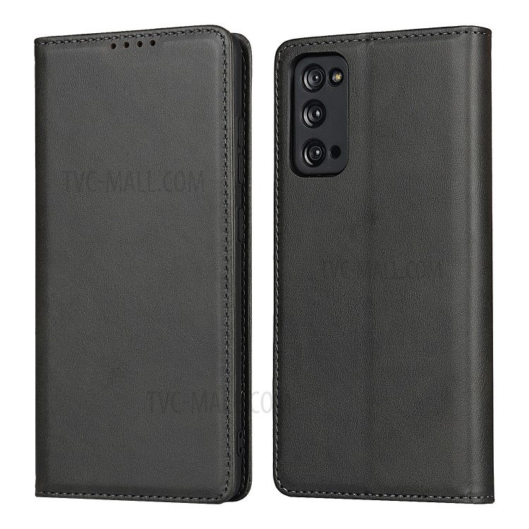 Strong Magnet Design Leather Wallet Stand Phone Cover Case for Samsung Galaxy S20 FE/S20 Fan Edition/S20 FE 5G/S20 Fan Edition 5G/S20 Lite - Black-3