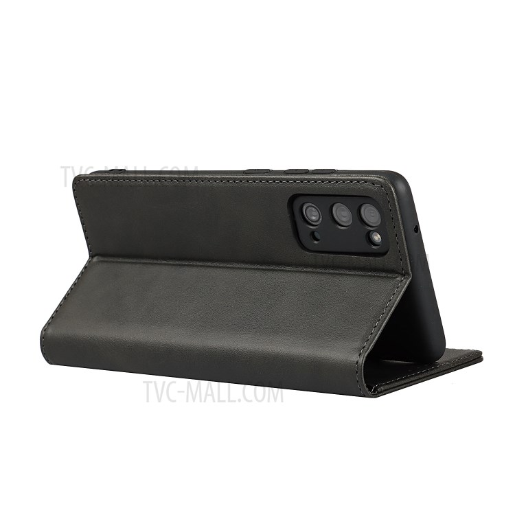 Strong Magnet Design Leather Wallet Stand Phone Cover Case for Samsung Galaxy S20 FE/S20 Fan Edition/S20 FE 5G/S20 Fan Edition 5G/S20 Lite - Black-5