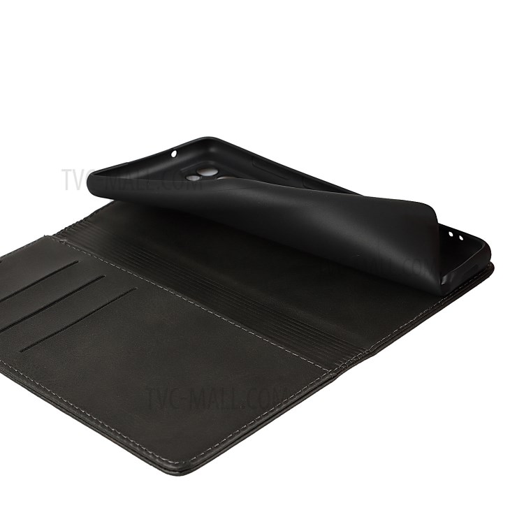 Strong Magnet Design Leather Wallet Stand Phone Cover Case for Samsung Galaxy S20 FE/S20 Fan Edition/S20 FE 5G/S20 Fan Edition 5G/S20 Lite - Black-7