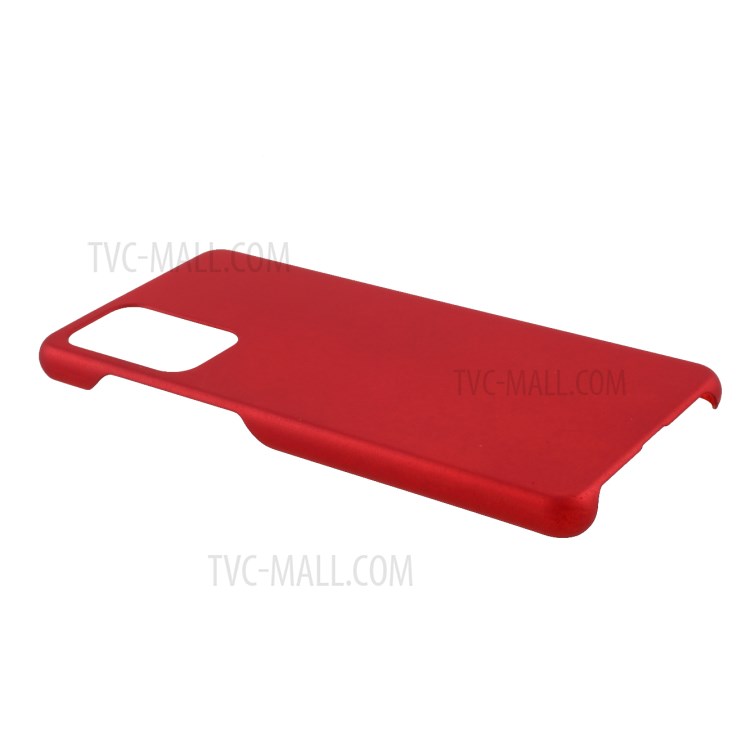 Full Protection Glossy Hard Plastic Cell Phone Protector Cover for Samsung Galaxy A72 5G - Red-4