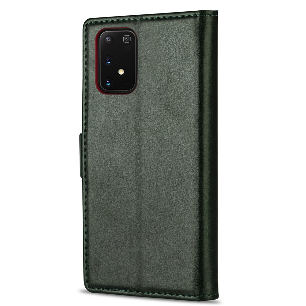 N.BEKUS PU Leather + TPU Wallet Phone Stand Case for Samsung Galaxy M31s - Green-2