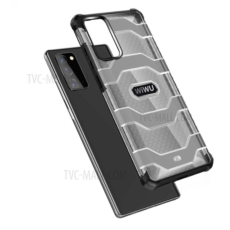 WIWU Hard PC Panel + Soft TPU Edge Non-slip Protective Cover for Samsung Galaxy S20 FE/S20 Fan Edition/S20 FE 5G/S20 Fan Edition 5G/S20 Lite - Black-7