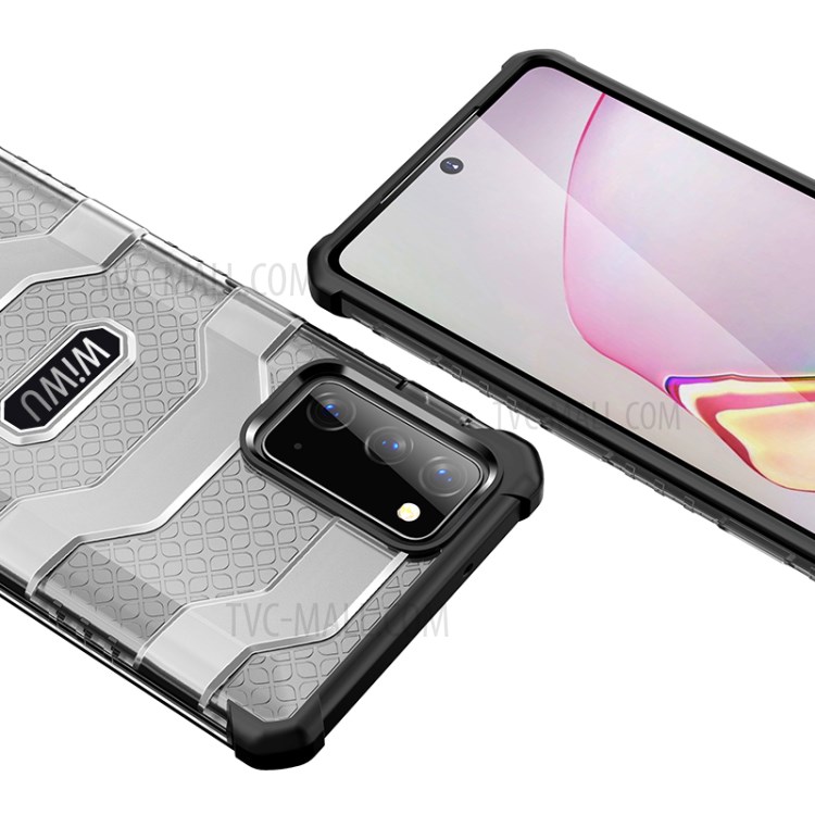 WIWU Hard PC Panel + Soft TPU Edge Non-slip Protective Cover for Samsung Galaxy S20 FE/S20 Fan Edition/S20 FE 5G/S20 Fan Edition 5G/S20 Lite - Black-8