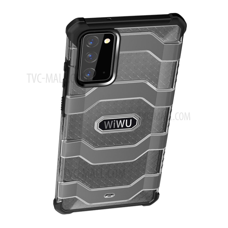 WIWU Hard PC Panel + Soft TPU Edge Non-slip Protective Cover for Samsung Galaxy S20 FE/S20 Fan Edition/S20 FE 5G/S20 Fan Edition 5G/S20 Lite - Black-9