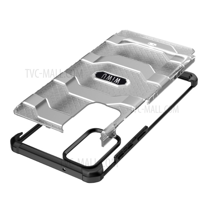 WIWU Non-slip PC + TPU Hybrid Protective Cover Full Protection for Samsung Galaxy Note 20/Note 20 5G - Black-10