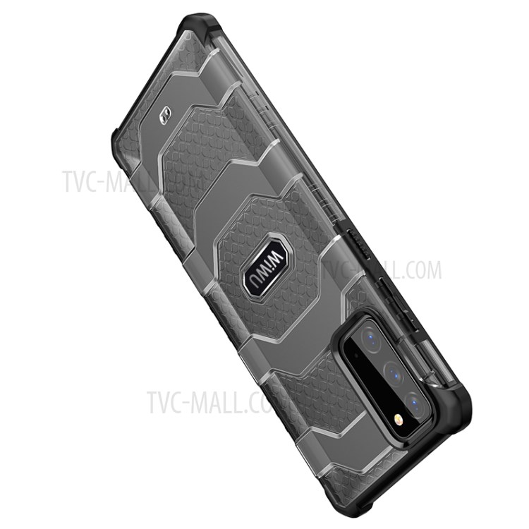 WIWU Non-slip PC + TPU Hybrid Protective Cover Full Protection for Samsung Galaxy Note 20/Note 20 5G - Black-11