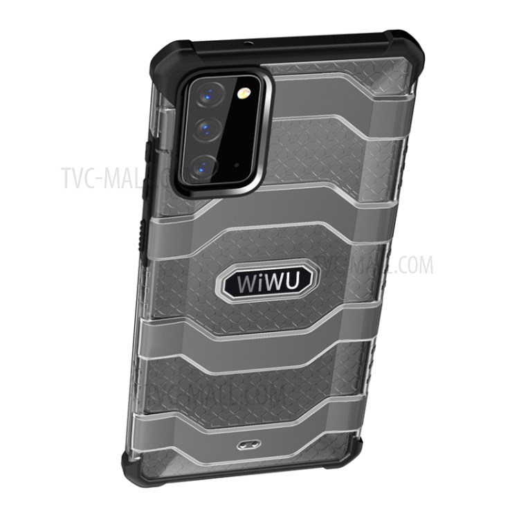 WIWU Non-slip PC + TPU Hybrid Protective Cover Full Protection for Samsung Galaxy Note 20/Note 20 5G - Black-9