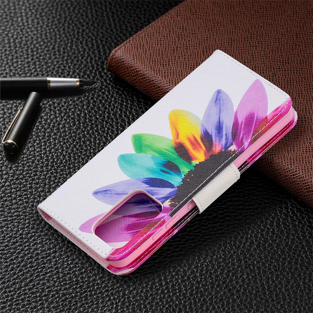 Hot Sale Stand Design Pattern Printing Cover Case for Samsung Galaxy A52 5G - Flower-5