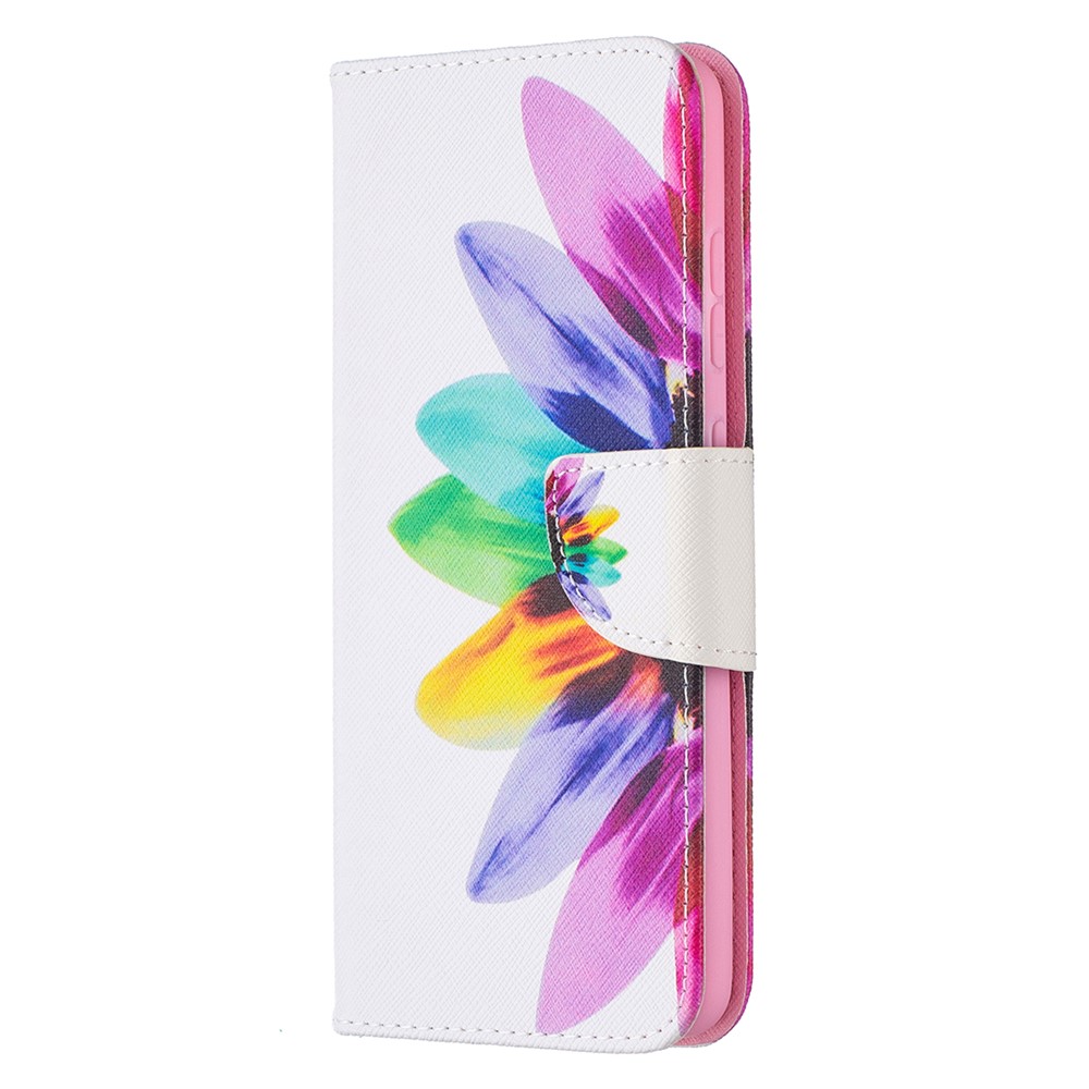 Hot Sale Stand Design Pattern Printing Cover Case for Samsung Galaxy A52 5G - Flower-7
