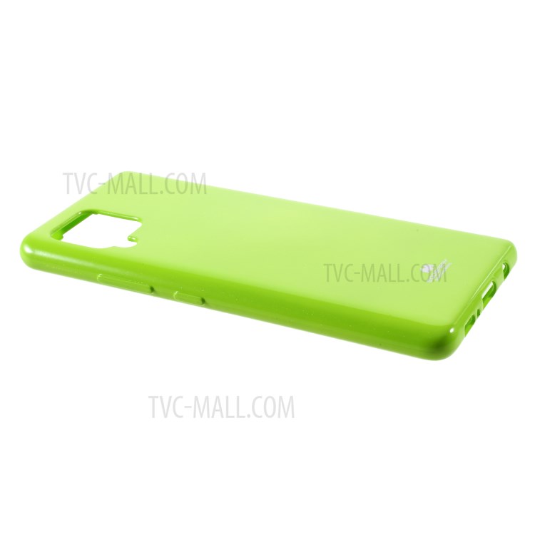 MERCURY GOOSPERY Glitter Powder Design TPU Cell Phone Cover Case for Samsung Galaxy A42 5G - Green-3