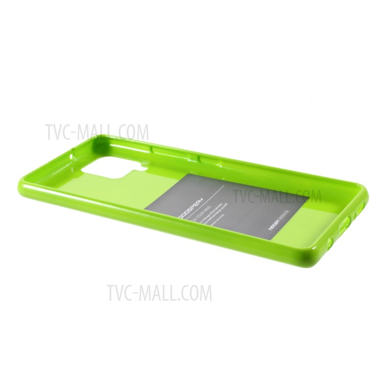 MERCURY GOOSPERY Glitter Powder Design TPU Cell Phone Cover Case for Samsung Galaxy A42 5G - Green-5