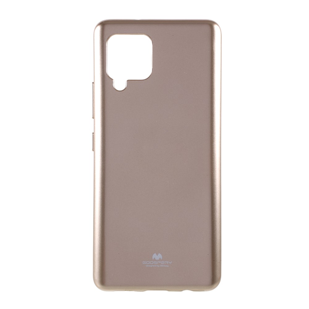 MERCURY GOOSPERY Glitter Powder Design TPU Cell Phone Cover Case for Samsung Galaxy A42 5G - Gold-1