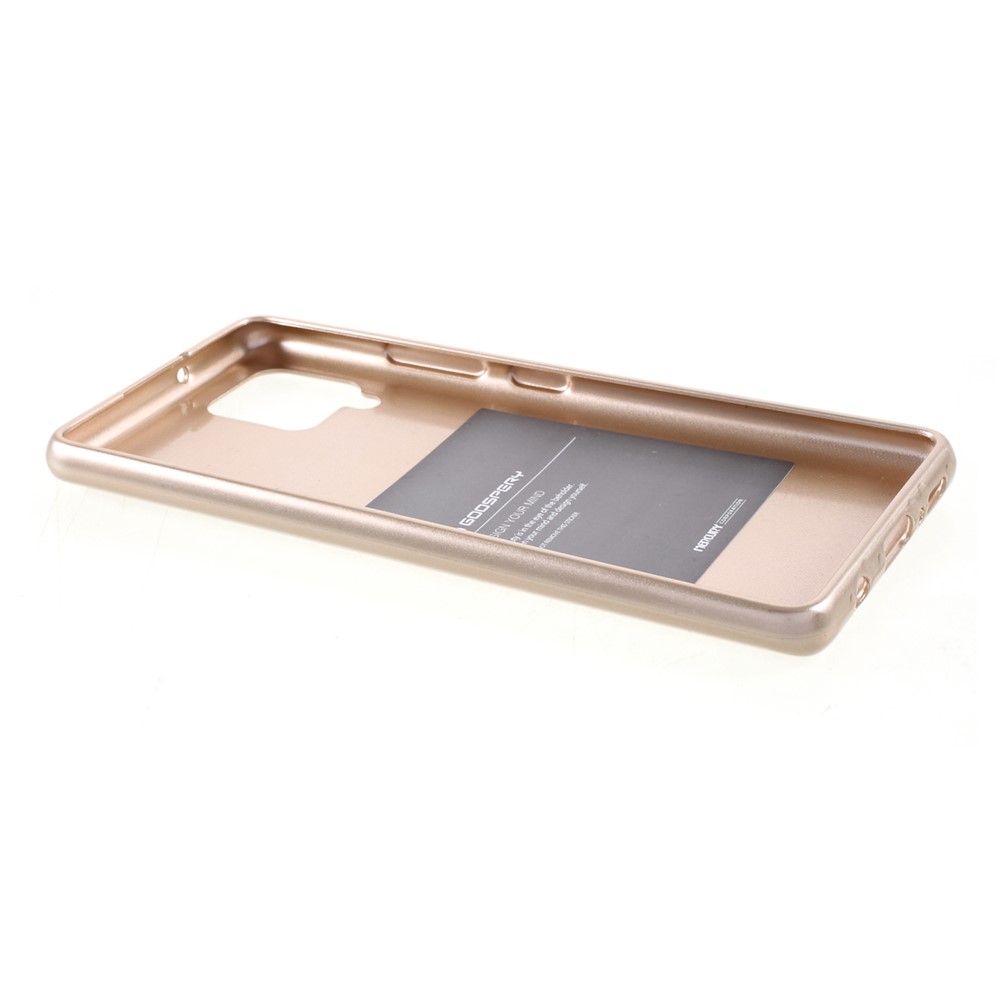 MERCURY GOOSPERY Glitter Powder Design TPU Cell Phone Cover Case for Samsung Galaxy A42 5G - Gold-5