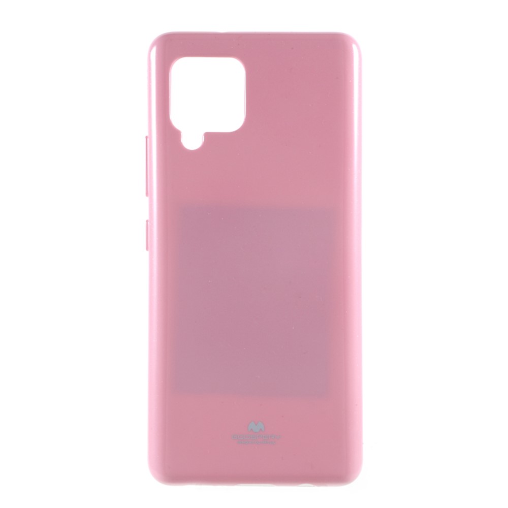 MERCURY GOOSPERY Glitter Powder Design TPU Cell Phone Cover Case for Samsung Galaxy A42 5G - Pink-1