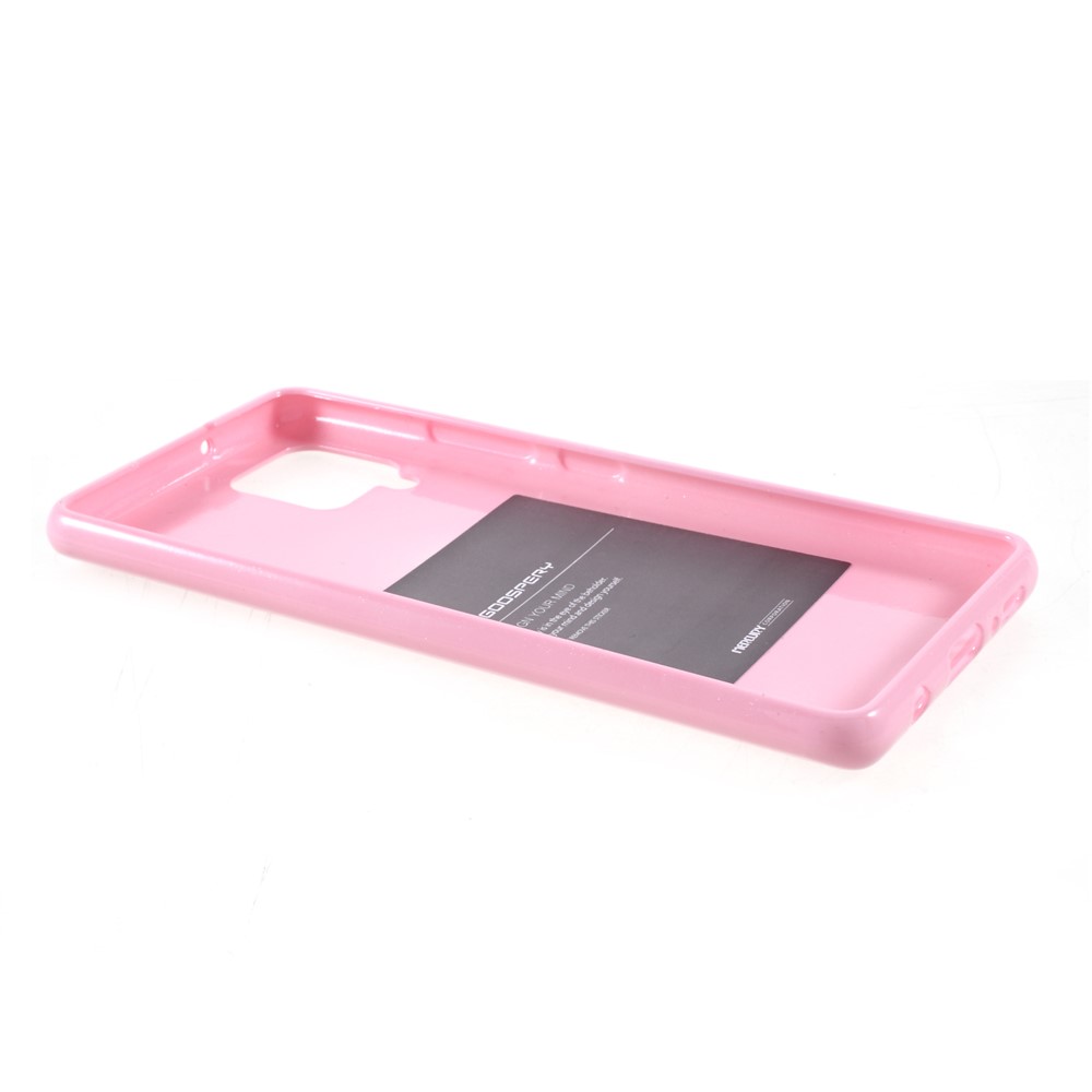 MERCURY GOOSPERY Glitter Powder Design TPU Cell Phone Cover Case for Samsung Galaxy A42 5G - Pink-5