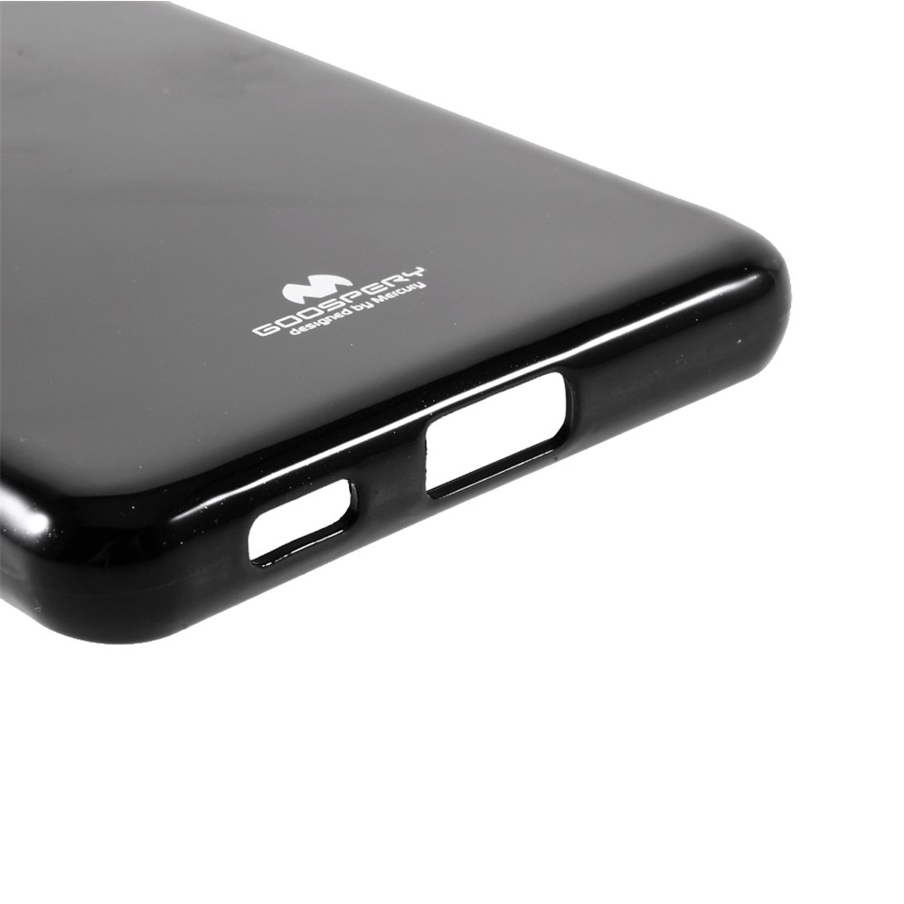 MERCURY GOOSPERY Glitter Powder Design Full Protection TPU Cell Phone Cover for Samsung Galaxy S21 Ultra 5G - Black-6