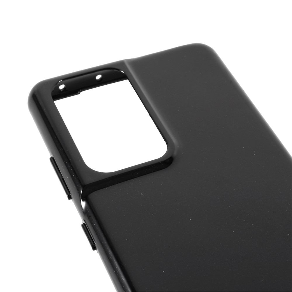 MERCURY GOOSPERY Glitter Powder Design Full Protection TPU Cell Phone Cover for Samsung Galaxy S21 Ultra 5G - Black-7