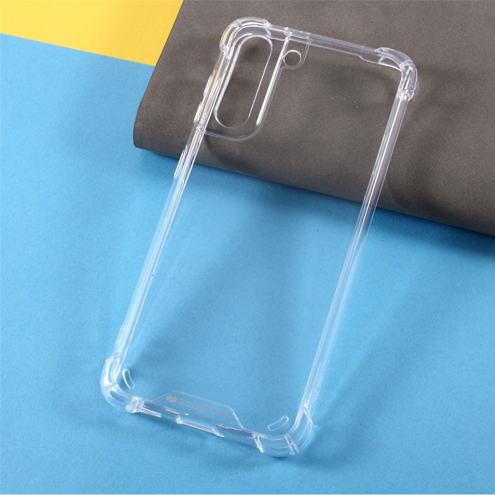 MERCURY GOOSPERY Acrylic + TPU Hybrid Stylish Shockproof Shell for Samsung Galaxy S21 Plus 5G-2