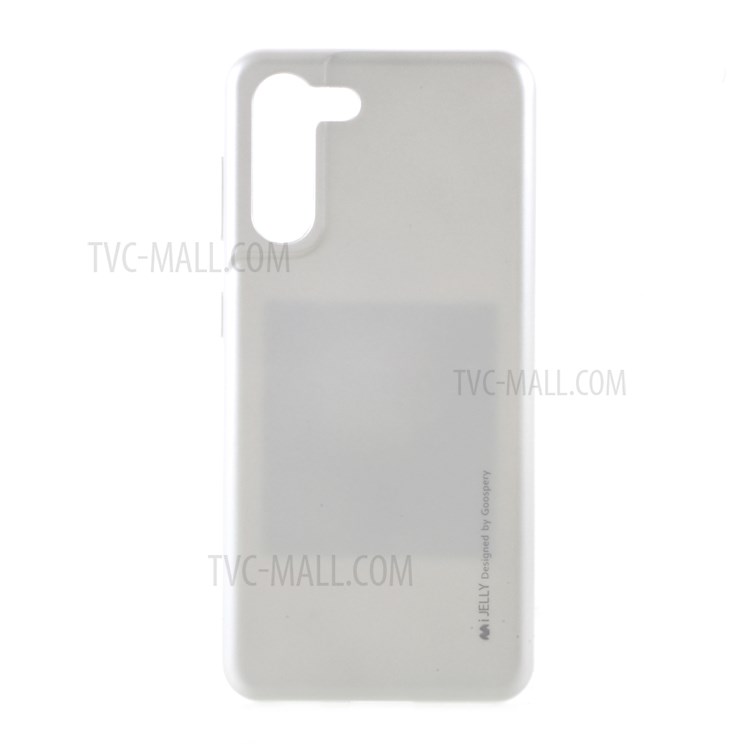 MERCURY GOOSPERY i JELLY TPU Full Protection Phone Case for Samsung Galaxy S21 5G - White-1
