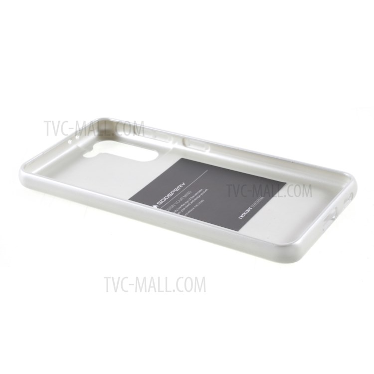 MERCURY GOOSPERY i JELLY TPU Full Protection Phone Case for Samsung Galaxy S21 5G - White-5