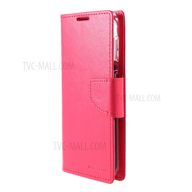 MERCURY GOOSPERY Bravo Diary Leather Case Wallet Stand Design for Samsung Galaxy S21 Plus 5G - Rose-2