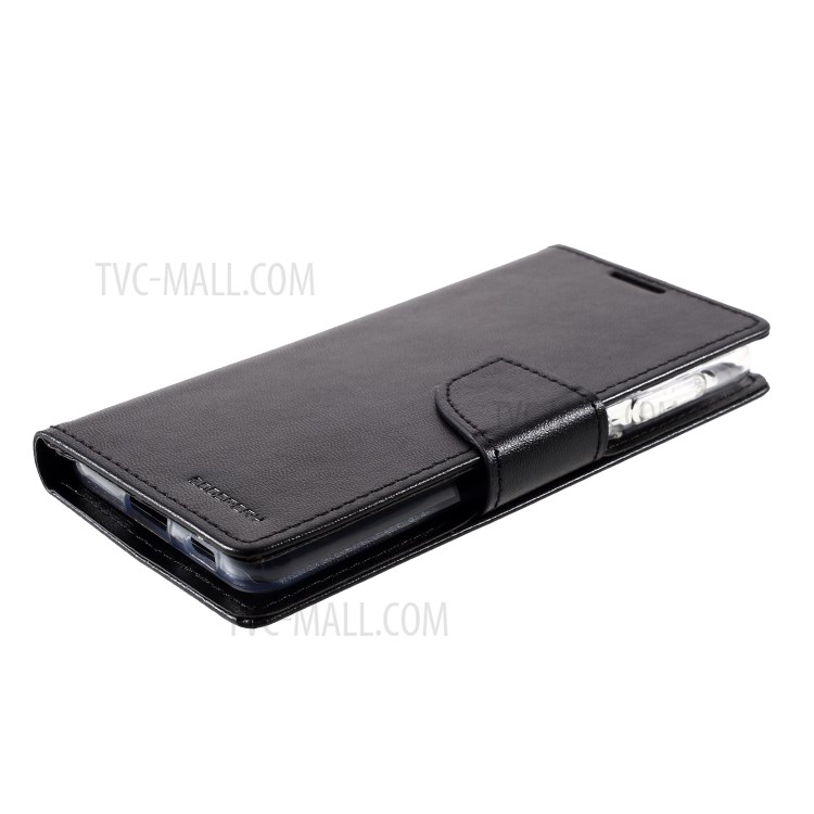MERCURY GOOSPERY Bravo Diary Leather Case for Samsung Galaxy S21 5G Wallet Design Shell - Black-5