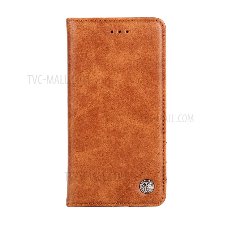 Wallet Stand Design Retro Style Leather Phone Cover Case for Samsung Galaxy A32 5G - Brown-2
