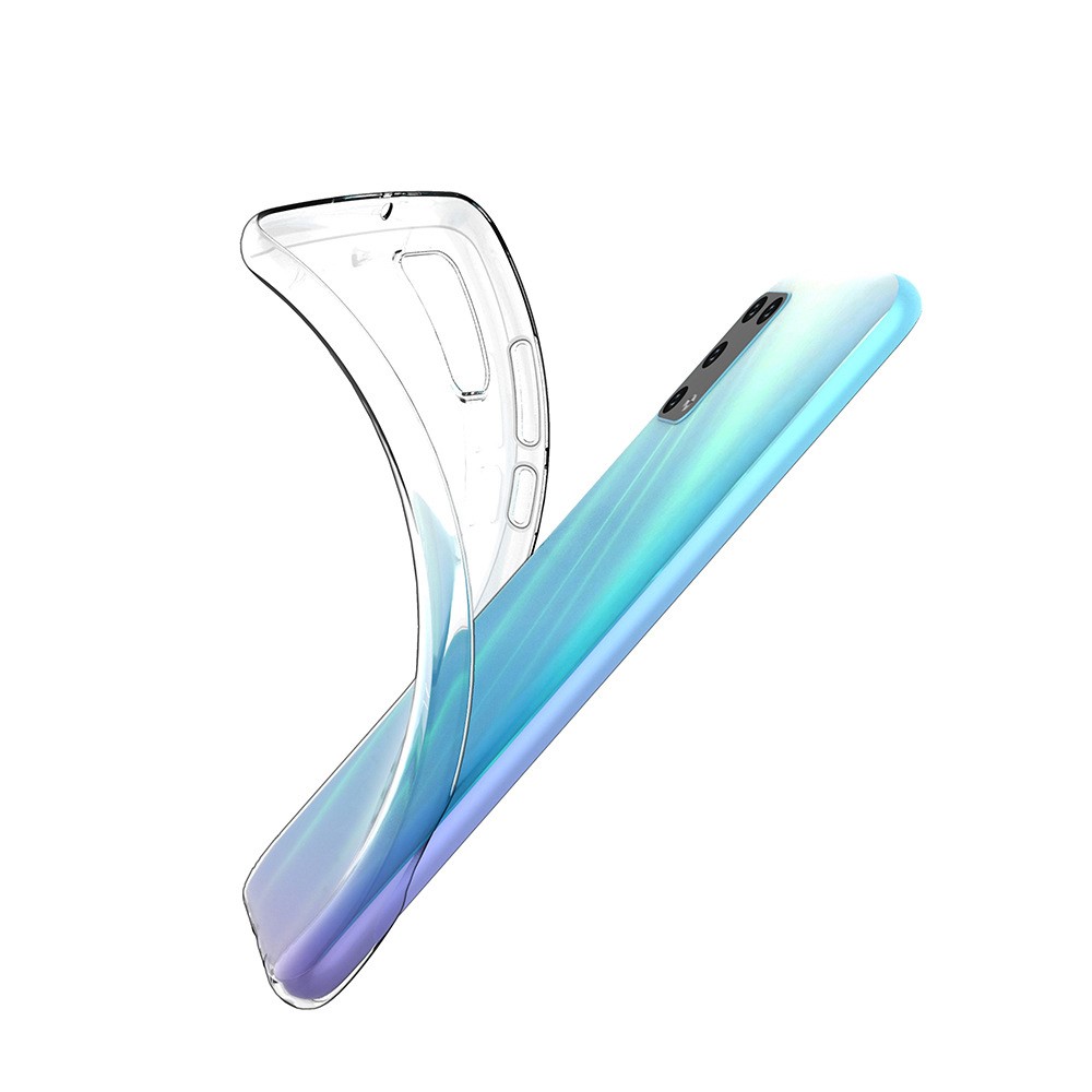 Crystal Clear TPU Cell Phone Case Accessory 1.0mm for Samsung Galaxy A02s (EU Version)-4