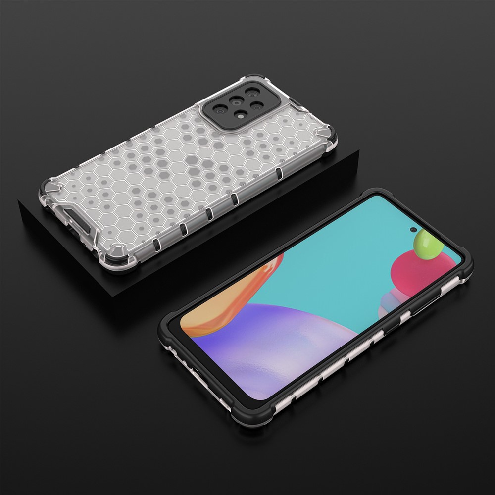 Для Samsung Galaxy A52 5G Combo Change Combo Combo Combo + PC - Серый-12