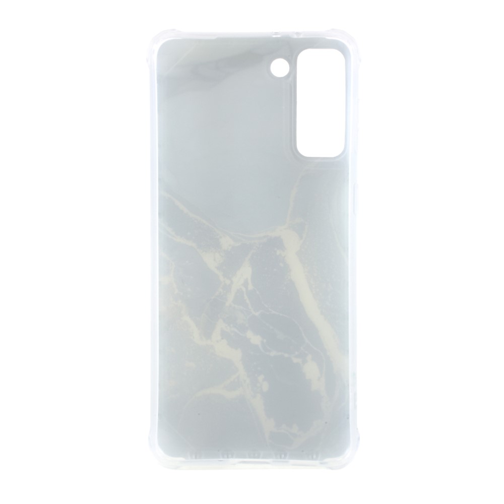 Cuscini A Quattro Corre IMD Pattern TPU Per Motivi Per Marmo Per Samsung Galaxy S21 Plus 5G - Stile a.-2