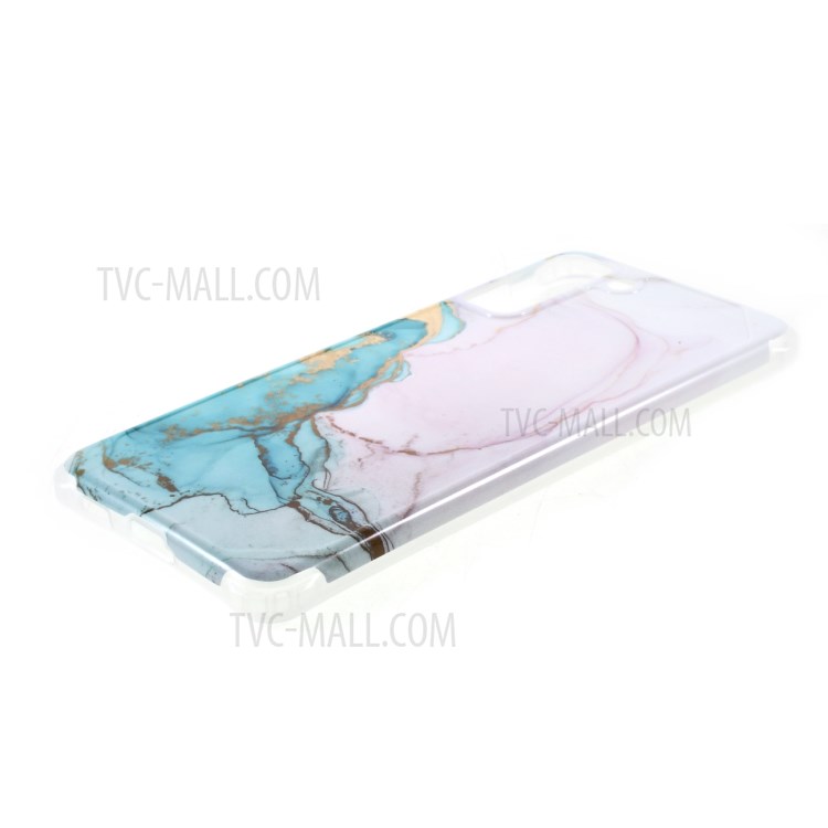 Cuscini a Quattro Corre IMD Pattern TPU Per Motivi Per Marmo Per Samsung Galaxy S21 Plus 5G - Stile G-4